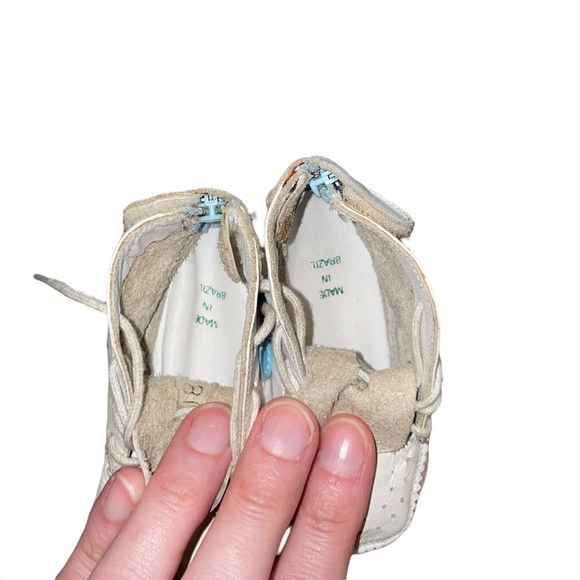 RARE 1984 Nike Michael Jordan Carolina Blue Gen 1 Sweet Dreams Baby Shoe Size 0 - Picture 6 of 11